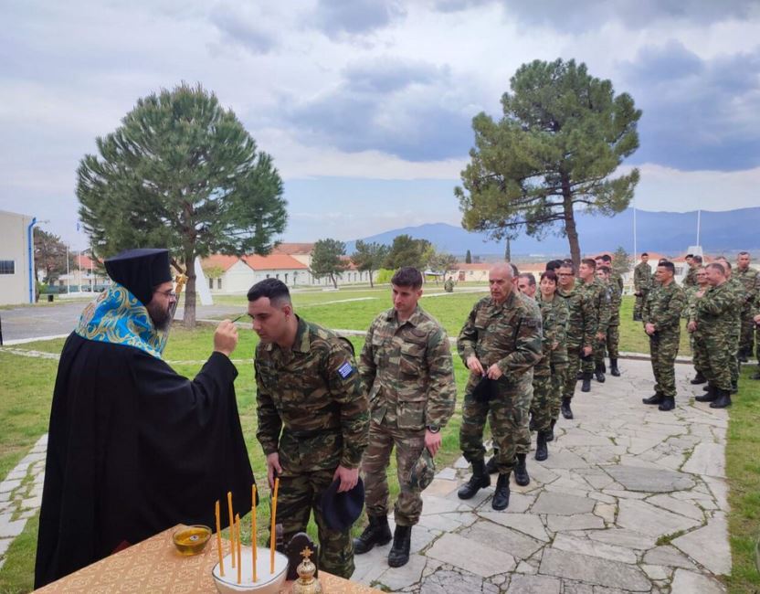 Το Μυστήριο του Ιερού Ευχελαίου στην 29η Ταξιαρχία και στο Γενικό Νοσοκομείο Κομοτηνής