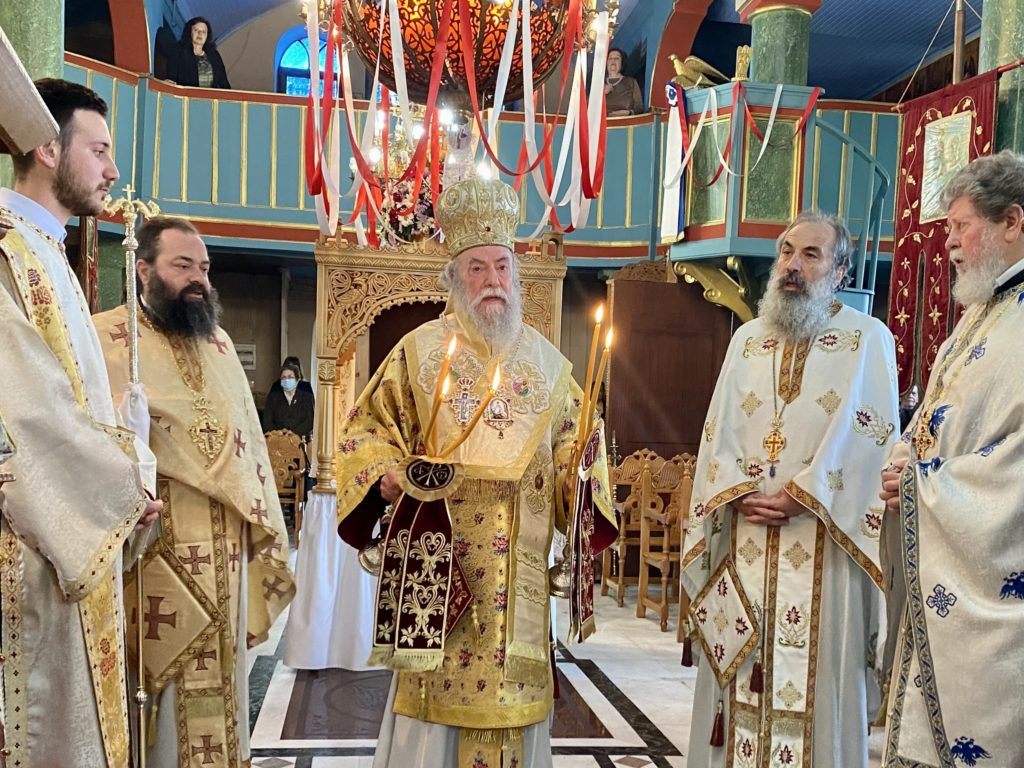 Ο Μητροπολίτης Ελευθερουπόλεως στον πανηγυρίζοντα Ι.Ν. Ζωοδόχου Πηγής Αντιφιλίππων (ΒΙΝΤΕΟ)