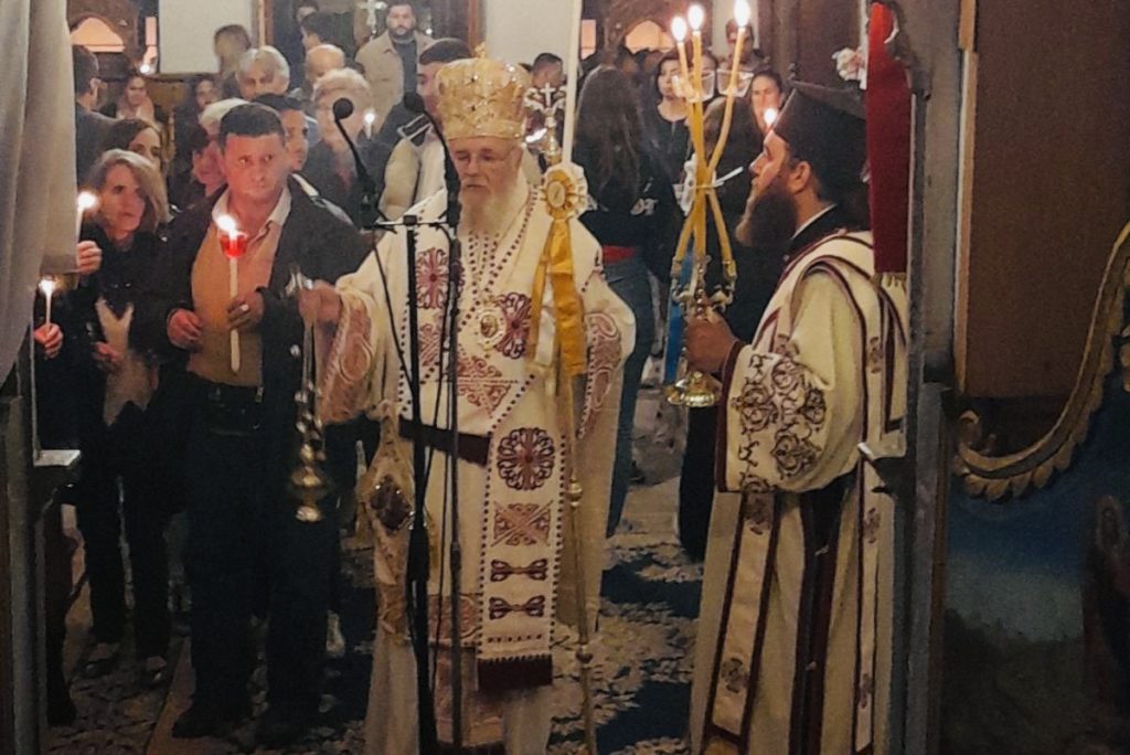 Η Ανάσταση του Κυρίου στην Ιερά Μητρόπολη Κυδωνίας