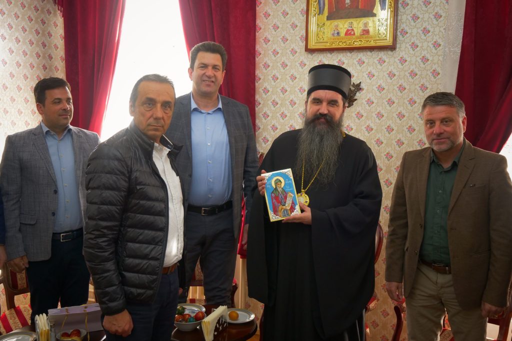 Ο Επίσκοπος Σάμπατς υποδέχθηκε αντιπροσωπεία της πόλης του Αργοστολίου
