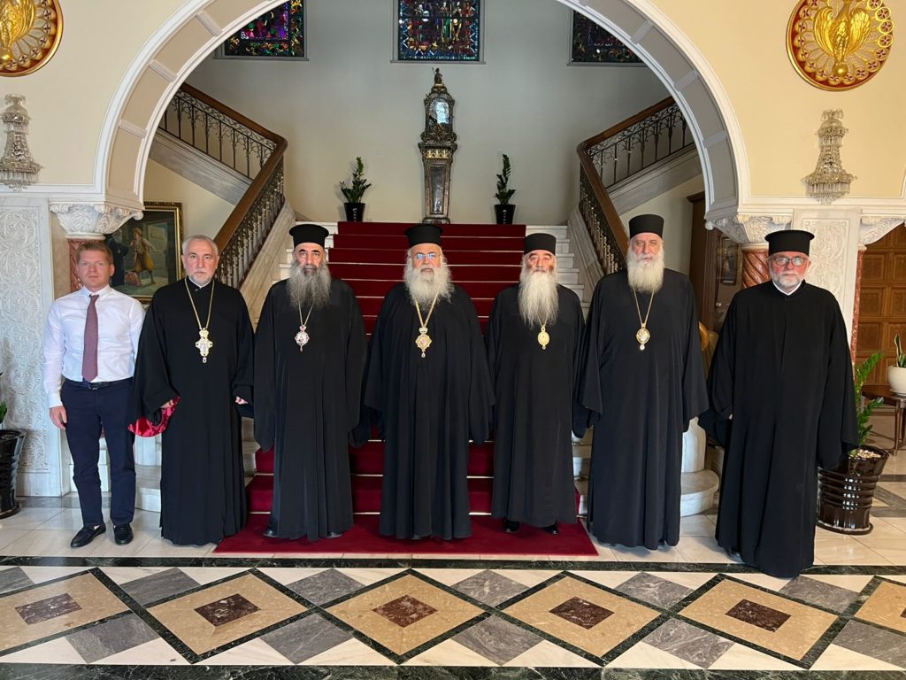 Αντιπροσωπεία της εν Γεωργία Ορθοδόξου Εκκλησίας στην Κύπρο