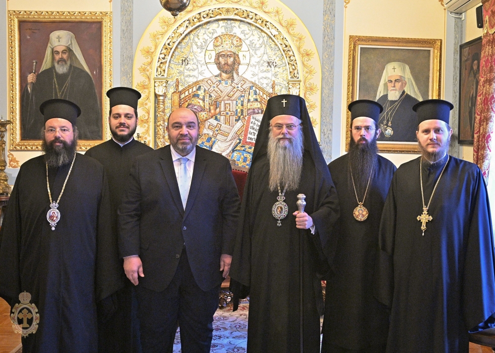 Пловдивският митрополит Николай прие Негово Превъзходителство посланика на Гърция в България г-н Алексиос Либеропулос
