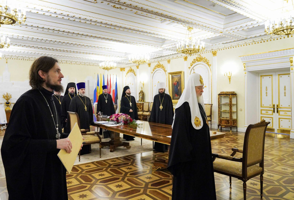 Святейший Патриарх Кирилл встретился со священниками, совершающими пастырское служение в дальнем зарубежье