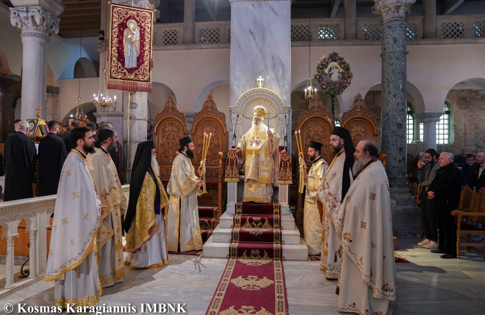 Ο Μητροπολίτης Βεροίας στην εορτή πάντων των εν Θεσσαλονίκη διαλαμψάντων Αγίων στη Συμβασιλεύουσα