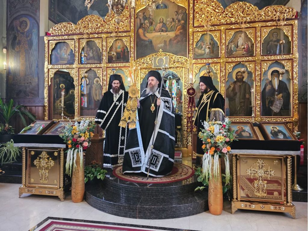 Архиерейска Преждеосвещена литургия за празника на св. Методий Славянобългарски