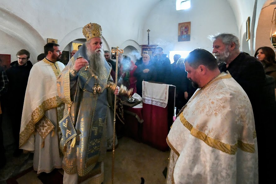 Σάββατο του Λαζάρου στη Μητρόπολη Μαυροβουνίου