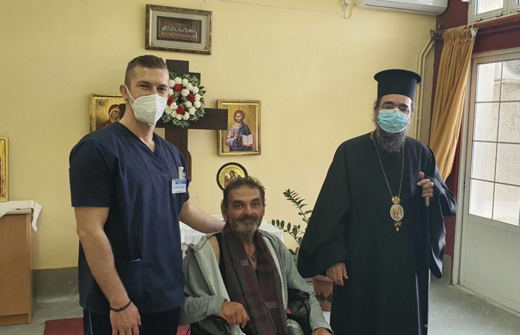 Στο Κέντρο Φυσικής Ιατρικής και Αποκατάστασης Αμυνταίου ο Μητροπολίτης Καστορίας