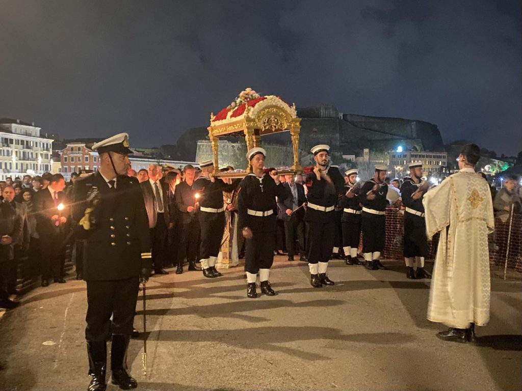 Ο Επιτάφιος στην Κέρκυρα