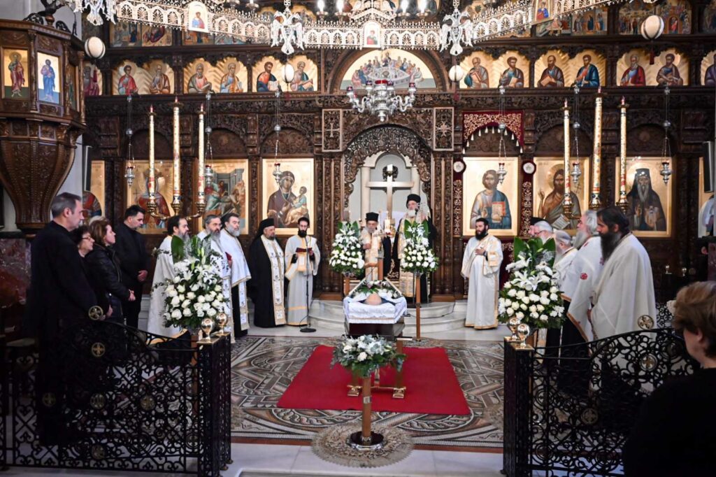 Εξόδιος Ακολουθία του μακαριστού Γεωργίου Κυρμελή άρχοντος του Οικουμενικού Πατριαρχείου