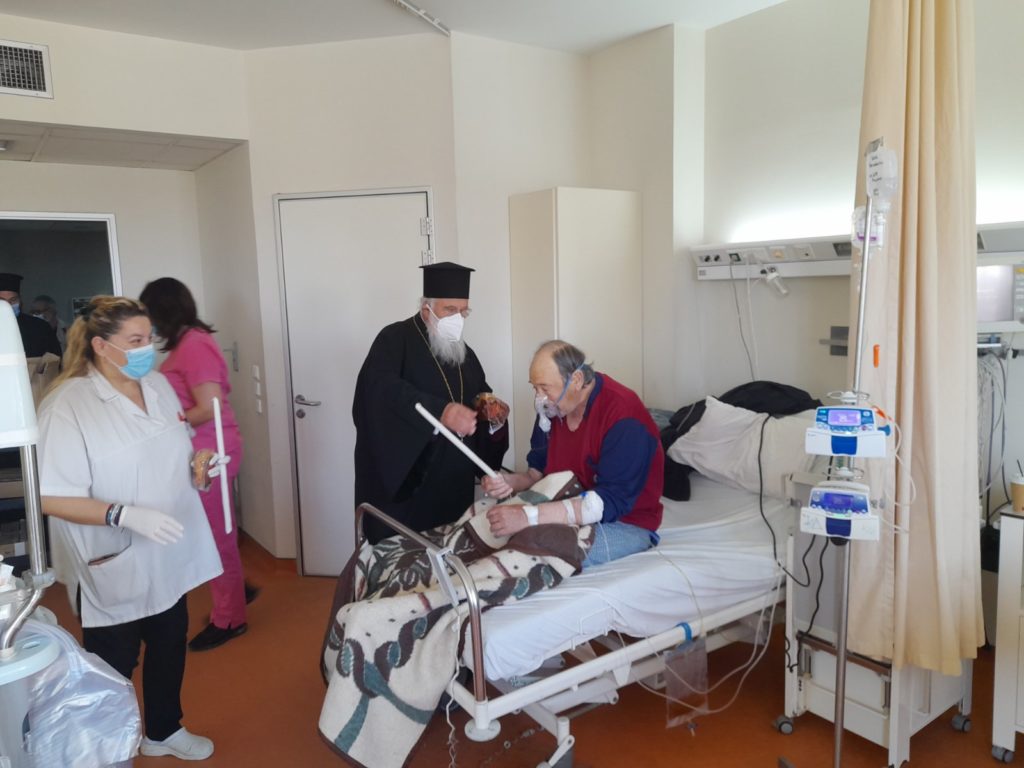 Ποιμαντικές επισκέψεις του Κερκύρας Νεκτάριου ενόψει του Πάσχα (ΦΩΤΟ)