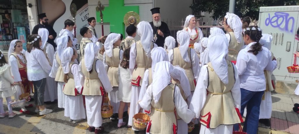 Συναντήσεις του Μητροπολίτη Χαλκίδος με μαθητές και κατηχητόπουλα