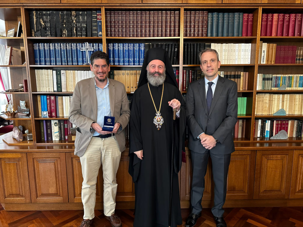 Ο Ιστορικός Leon Saltiel στην Ιερά Αρχιεπισκοπή Αυστραλίας