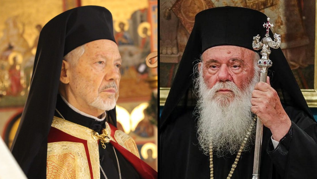 Συνάντηση Καναδά Σωτήριου με Αρχιεπίσκοπο Ιερώνυμο