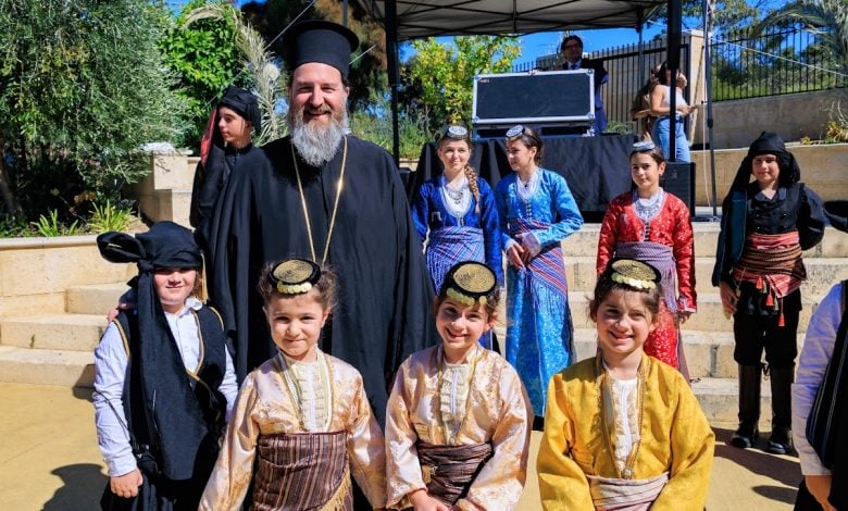 Εορτή του Αγίου Γεωργίου και γεύμα στον Ιερό Ναό Αγίου Νεκταρίου Πέρθης