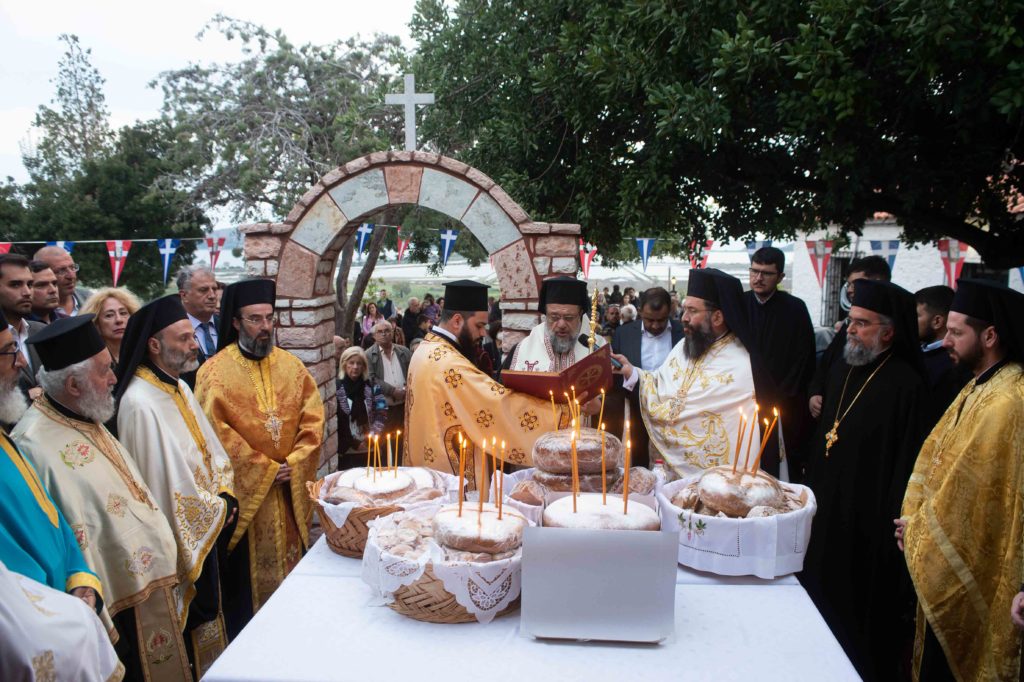 Ο Εσπερινός της Ζωοδόχου Πηγής στη Σγράπα Μεσσηνίας (ΦΩΤΟ)