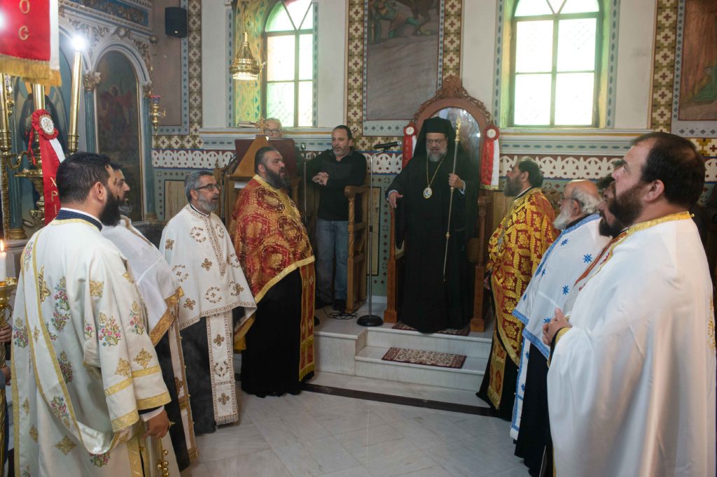 Ο Εσπερινός του Αγίου Γεωργίου στην Μητρόπολη Μεσσηνίας (ΦΩΤΟ)