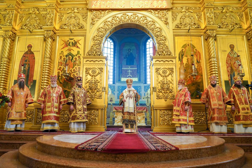 Слово Святейшего Патриарха Кирилла во вторник Светлой седмицы после Литургии в Николо-Угрешском ставропигиальном монастыре