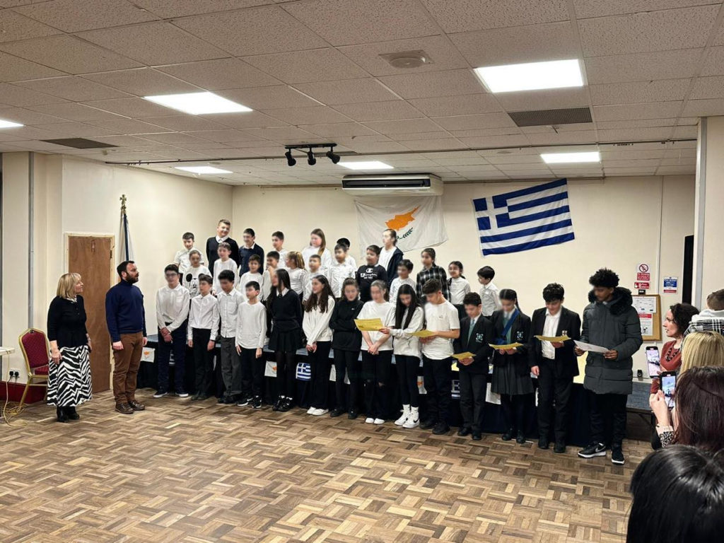 Οι εθνικές επέτειοι της 25ης Μαρτίου και 1ης Απριλίου στο Σχολείο Αγίου Δημητρίου στο Edmonton