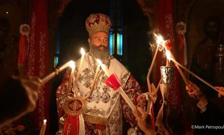 The ‘Christ is risen from the dead” was heard in the ‘heart’ of Sydney