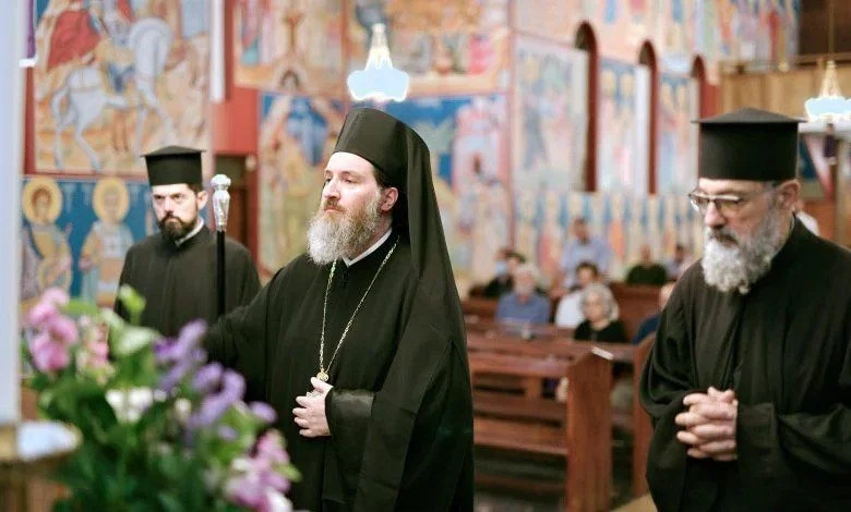 Perth: The Final Service of the Bridegroom at the Church of the Annunciation of the Theotokos