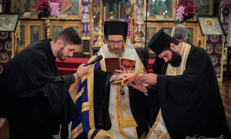 The Holy Unction Service at Sts Constantine and Helene in Perth