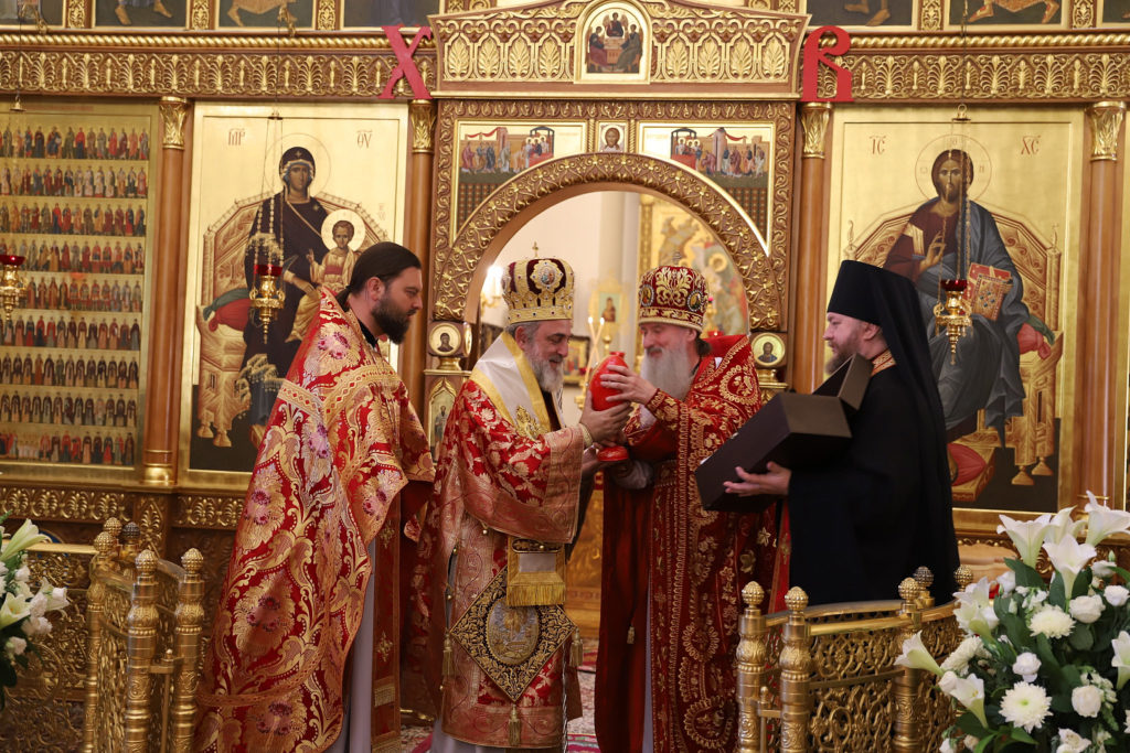 Память встречи Пресвятой Богородицы и праведной Елисаветы совершили в Горненском монастыре