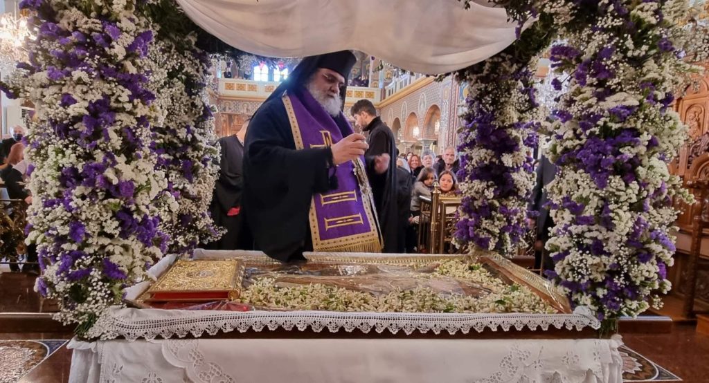 ﻿Η Αποκαθήλωση του Κυρίου στο Παλαιομέτοχο