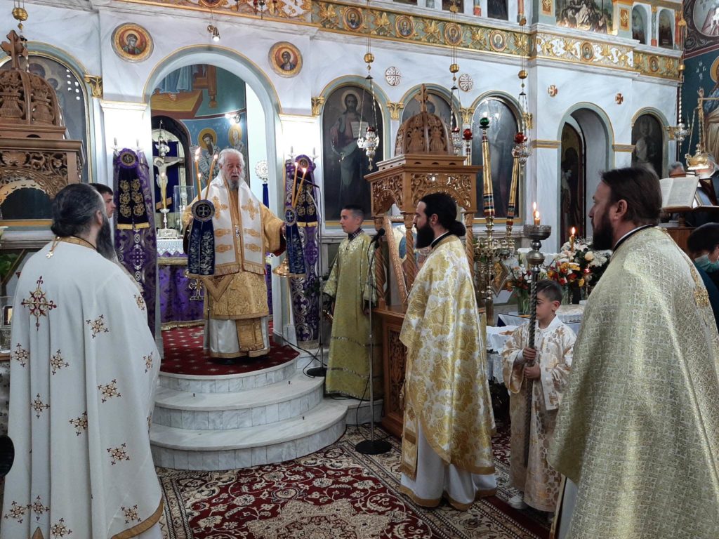 Ε’ Κυριακή των Νηστειών στην Ιερά Μητρόπολη Καρυστίας και Σκύρου