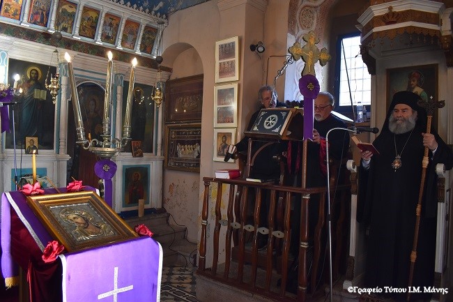 Η Ιερή Ακολουθία του Νυμφίου στα Κάτω Ρίγκλια