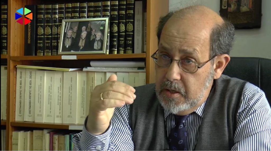 Ο λειτουργιολόγος Γεώργιος Φίλιας μιλάει για το Μυστήριο της Θείας Ευχαριστίας στην Pemptousia TV