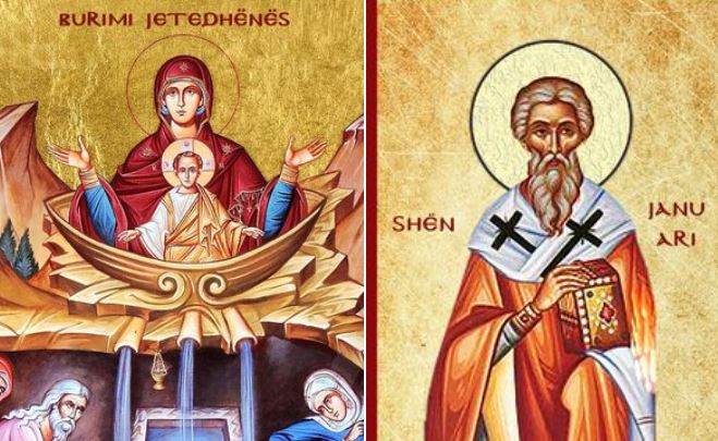 Burimi Jetëdhënës. Hierodëshmor Januari. Mbretëresha Aleksandra, e shoqja e Dioklecianit.