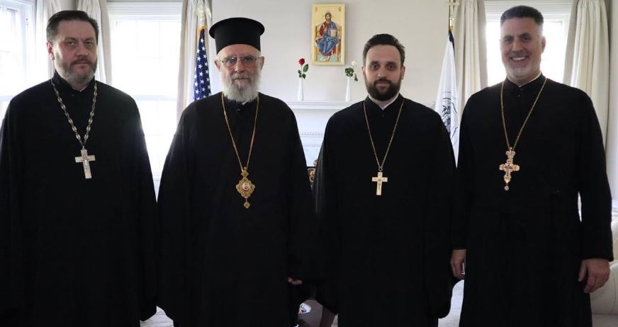 Состоялась встреча канцлера Патриарших приходов в США с новоизбранным главой Антиохийской архиепископии Северной Америки