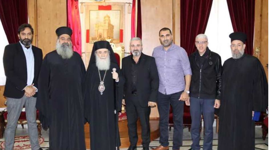 وكلاء رعية قانا الجليل (كفركنا) في زيارة للبطريركية
