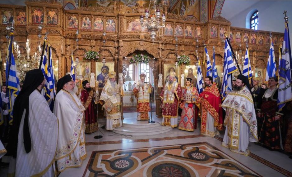 The Feast Day of the Holy 1241 New Martyrs from Naousa celebrated with splendour