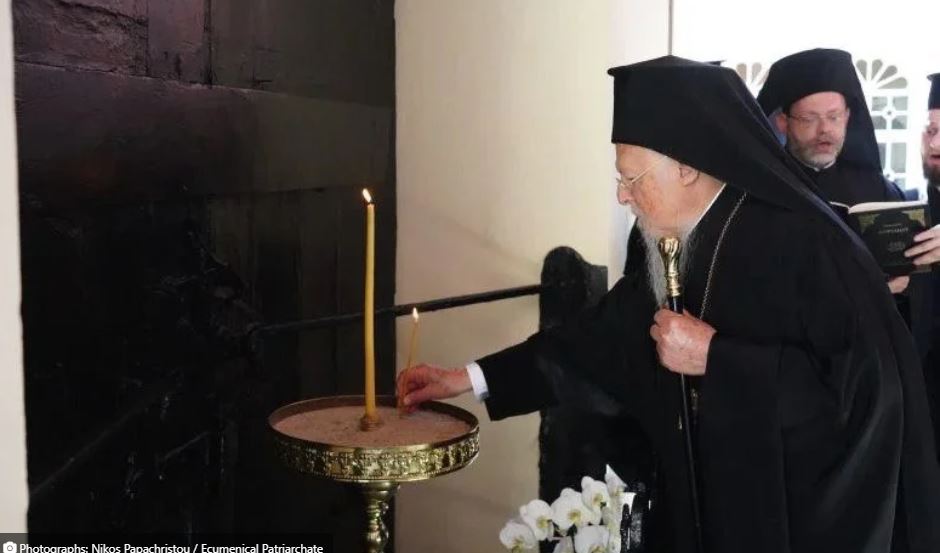The memory of Saint Gregory V, Patriarch of Constantinople was celebrated at the Phanar