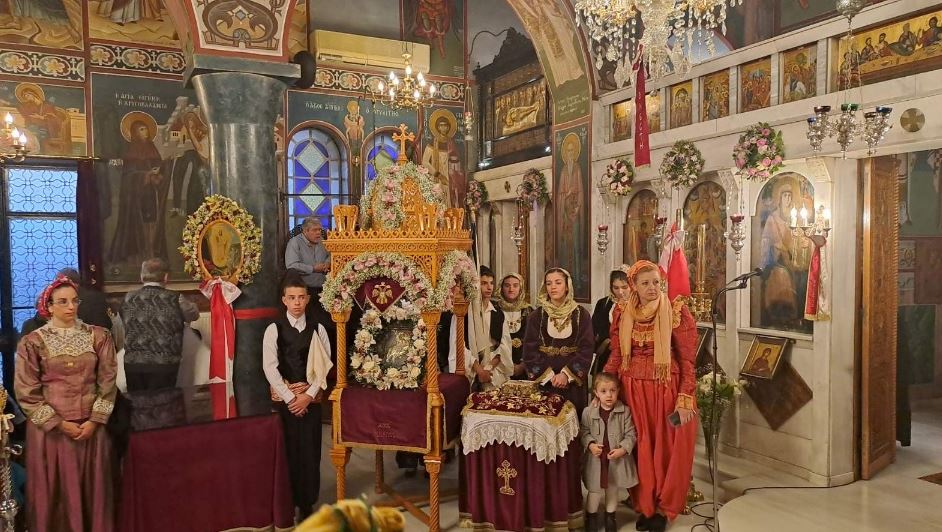 Η εορτή του Αγίου Γεωργίου στα Νέα Παλάτια Ωρωπού