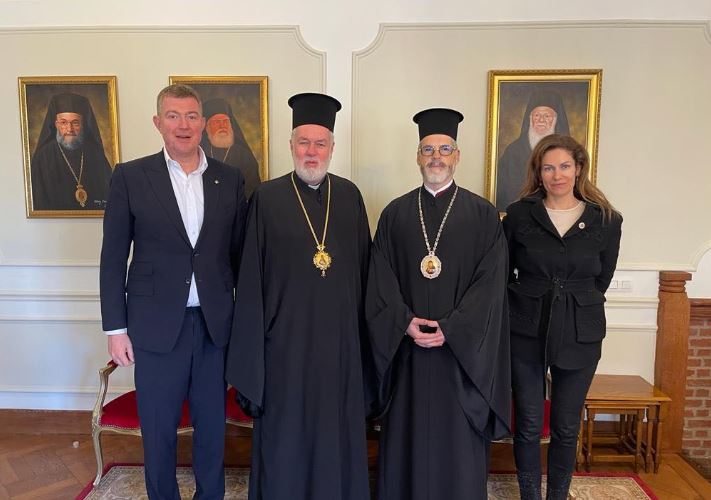 Архиерейско посещение на Западно- и Средноевропейския митрополит Антоний в Брюксел