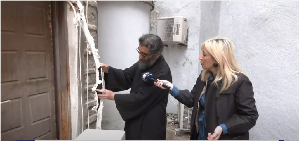 Ιερόσυλοι έκλεψαν χαλκό από τον Άγιο Αθανάσιο στο κέντρο της Θεσσαλονίκης (VIDEO)