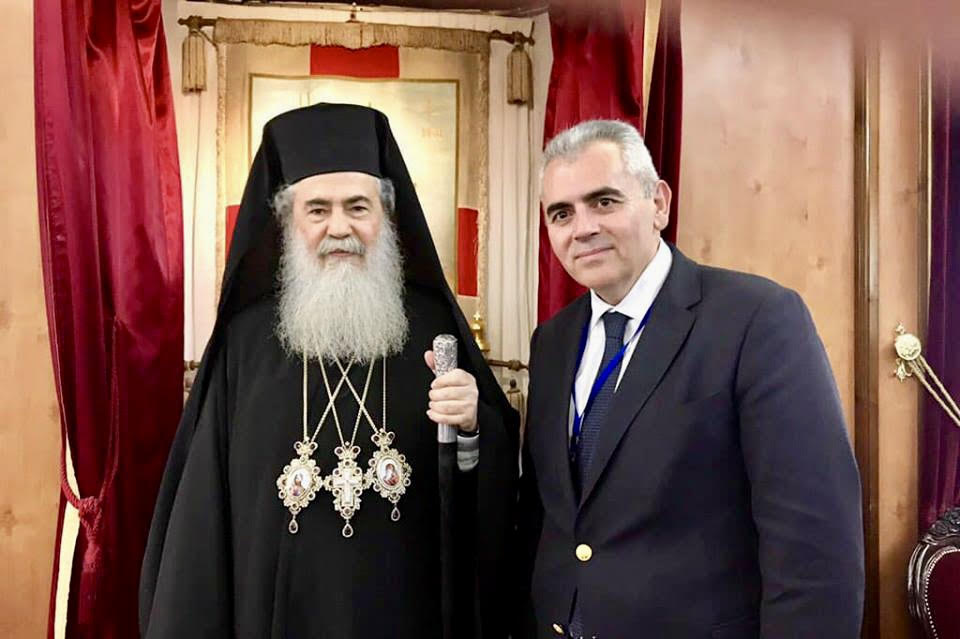 Στα Ιεροσόλυμα για την τελετή του Αγίου Φωτός ο επικεφαλής της ΔΣΟ