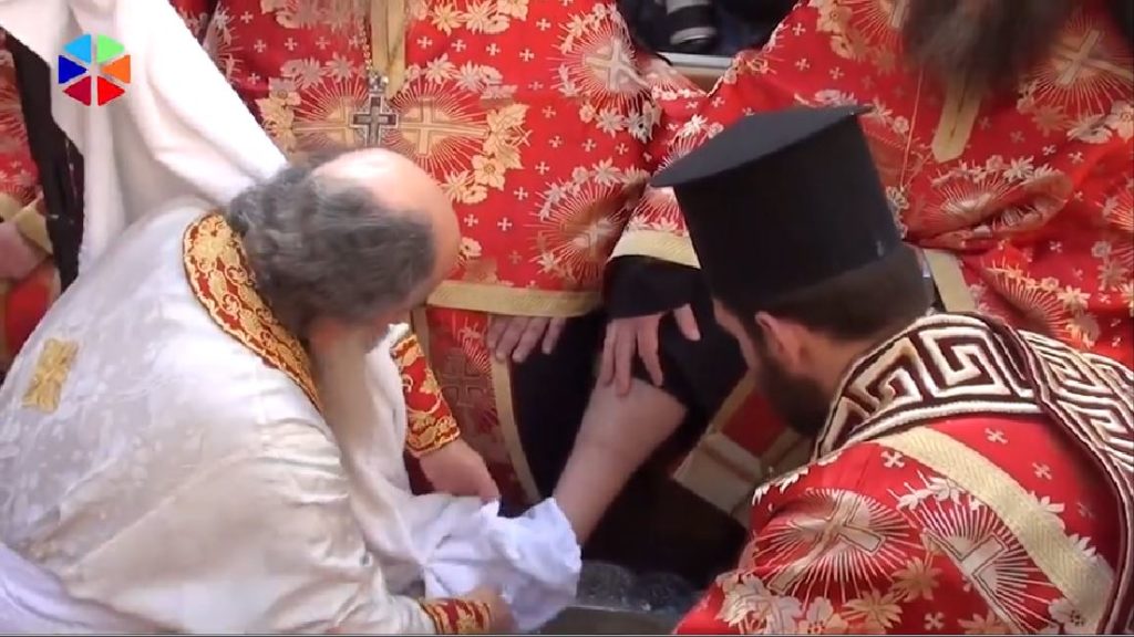 Ο Ιερός Νιπτήρας- Εξουσία και Διακονία στην Εκκλησία στην Pemptousia TV