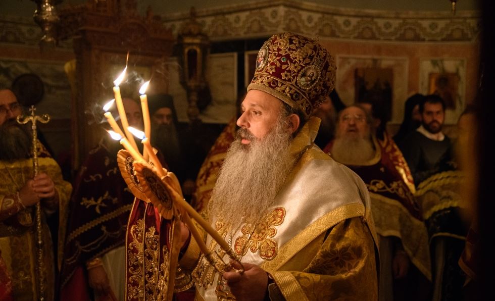 Ο Σταγών και Μετεώρων Θεόκλητος στο ope.gr για τη μετάβαση στα Ιεροσόλυμα και την τελετή του Αγίου Φωτός