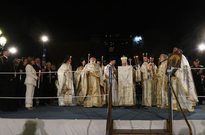 Η Ανάσταση στον Ιερό Μητροπολιτικό Ναό Αθηνών