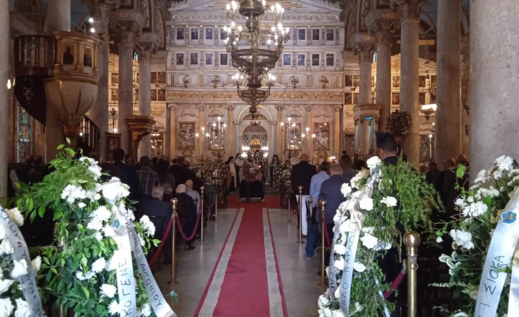 Ο Πατριάρχης Αλεξανδρείας “αποχαιρέτησε” τον ευπατρίδη Βύρωνα Βαφειάδη