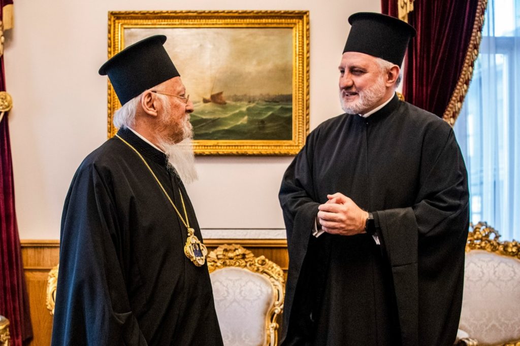 Φανάρι: Συνάντηση συνεργασίας Ιεραρχών της Επαρχιακής Συνόδου της Αρχιεπισκοπής Αμερικής με τον Οικουμενικό Πατριάρχη