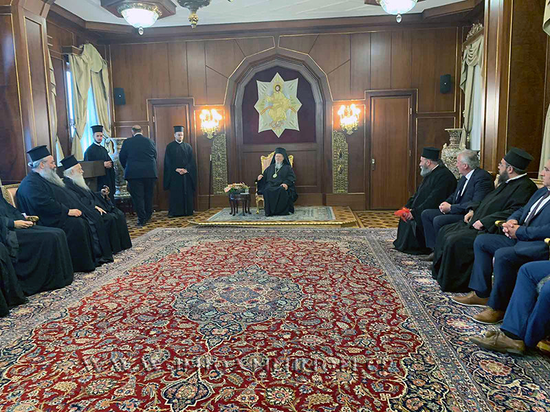 Στο Φανάρι ο Μητροπολίτης Ιωαννίνων και ο Δήμαρχος Ζίτσας