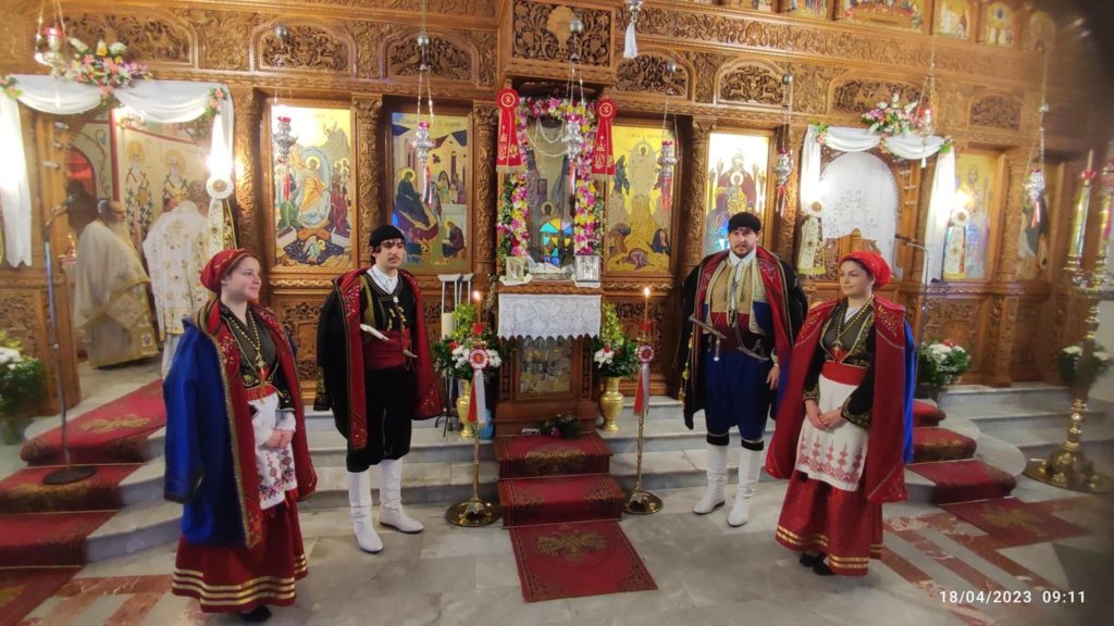 Αρχιερατική Θεία Λειτουργία στον Άγιο Ραφαήλ στα Περιβόλια Χανίων