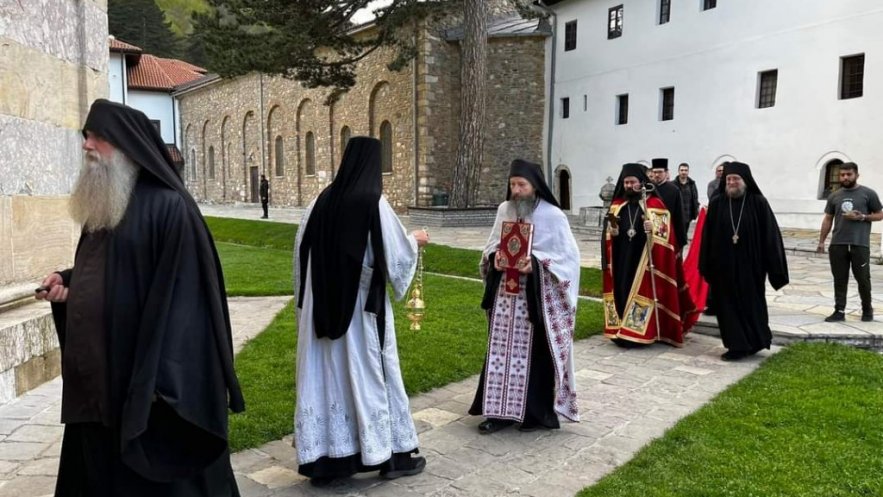 Στη Μονή Βισόκι Ντέτσανι στο Κοσσυφοπέδιο ο Επίσκοπος Μάρτσα Σάββας