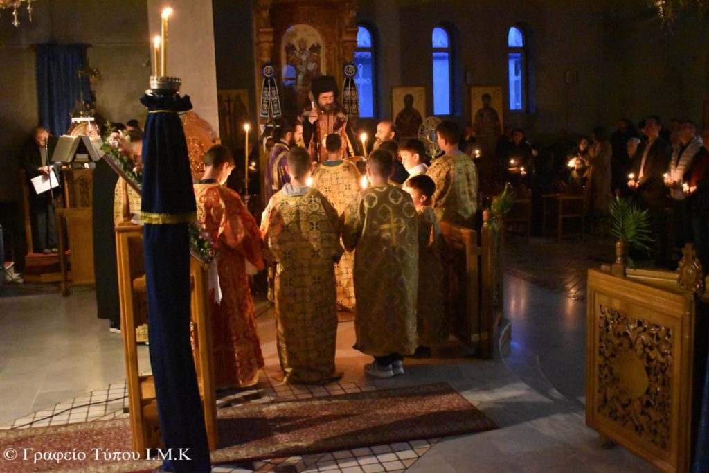 Οι ακολουθίες του Νυμφίου στην Ιερά Μητρόπολη Καστορίας