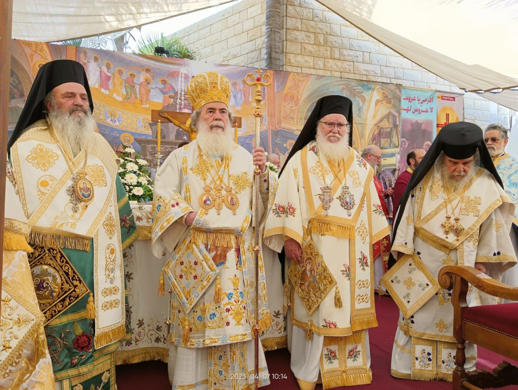 Ο Ευαγγελισμός της Θεοτόκου στο Ιερό Προσκύνημα στη Ναζαρέτ (ΒΙΝΤΕΟ+ΦΩΤΟ)