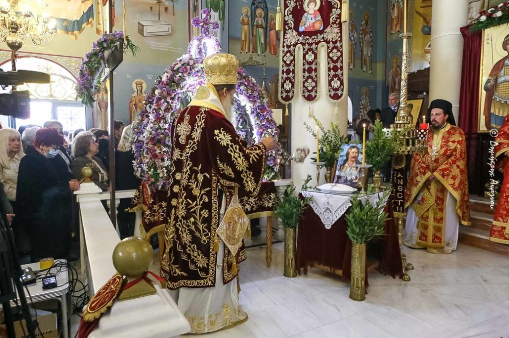 Φθιώτιδος Συμεών: «Απόστολος Θωμάς-Άγιος Γεώργιος- Αθανάσιος Διάκος: ομολογητές της Αναστάσεως»